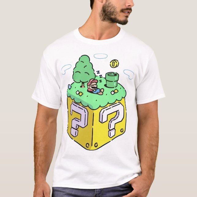 Retro Gamer Chill Scene T Shirt (Framsida)