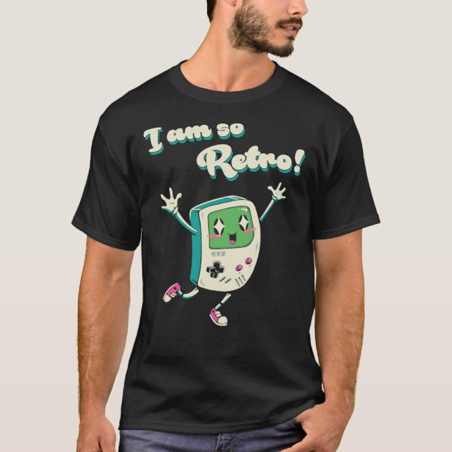 Retro Gamer Essential T-Shirt (Framsida)