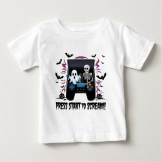 Rétro Gamer Halloween - Squelette Borne d'arcade T Shirt