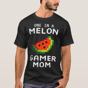 Retro Gamer Mamma Gift - Funny Watermelon One i A T Shirt