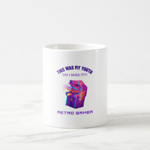 Retro Gamer Miss Hans Youth Kaffemugg