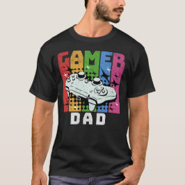 Retro Gamer Pappa T Shirt