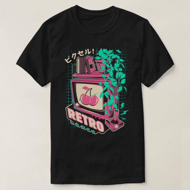Retro Gamer T Shirt (Design framsida)