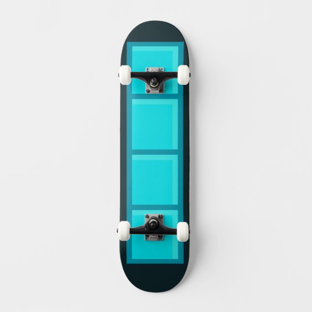 Retro Gamer Tetris Skateboard (Framsida)