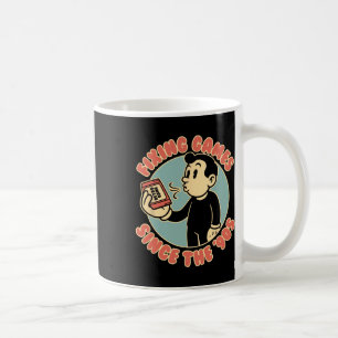 Retro Gamer Vintage 90-Tal Stil TV-Spel Entusiast Kaffemugg