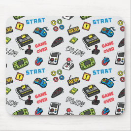 Retro Gamervintage tröstar Geeky Musmatta