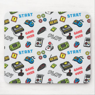 Retro Gamervintage tröstar Geeky Musmatta