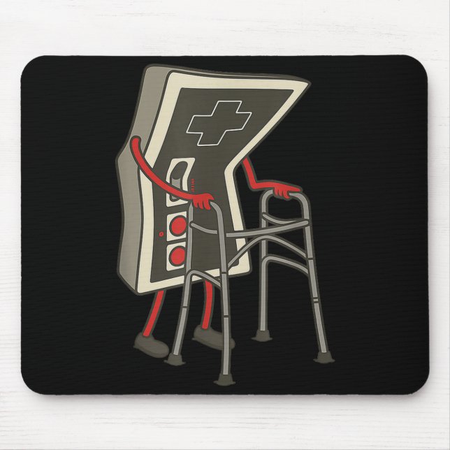 Retro Gaming Controller Old Gamer With Walker Funn Musmatta (Framsidan)