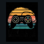 Retro Gaming I Never Lose - Either I Win Or I Lear Poster<br><div class="desc">Retro Gaming I Never Lose - Either I Win Or I Learn Gamer</div>