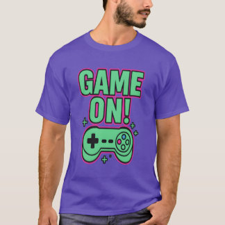 Retro Gaming Inspirerad Design tjej vän T Shirt