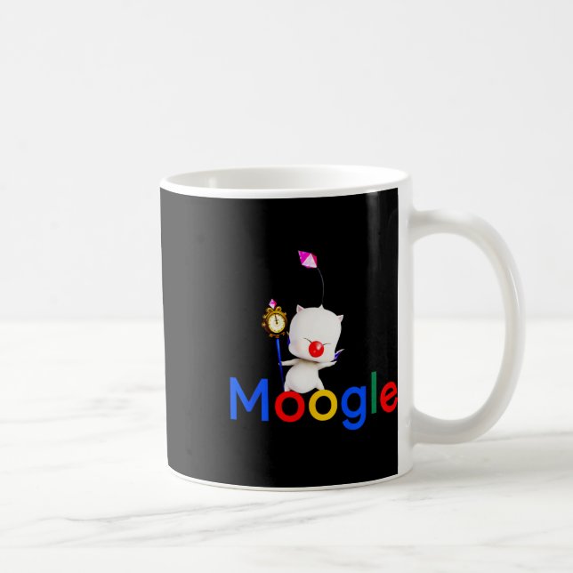 Retro Gaming Kawaii Videospel Moogle Kupo Spelare  Kaffemugg (Höger)