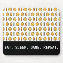 Retro Gaming Mynt Pixel Mönster