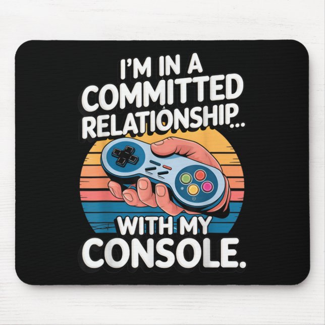 Retro Gaming Relationship Funny Gamer Console Love Musmatta (Framsidan)