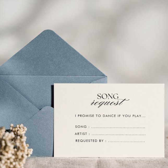 Retro gammalt pengar rutigt mönster sångförfrågan tilläggskort (Skapare uppladdad)