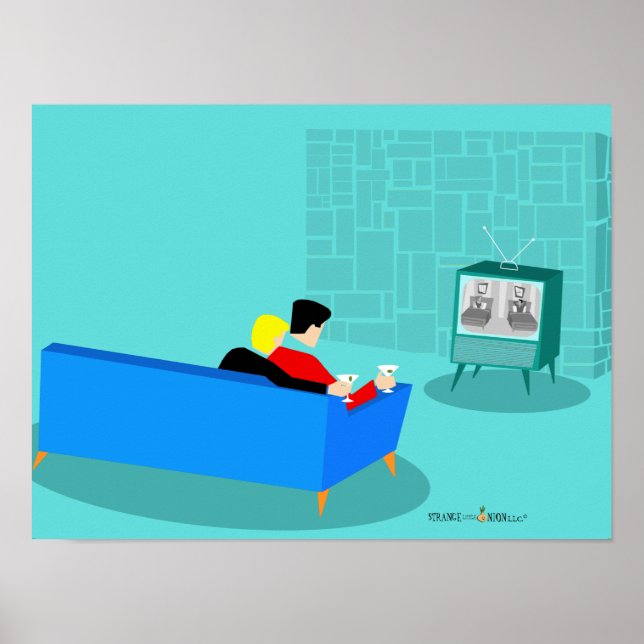 Retro Gay para-utskrift, Poster Pappert värde (pro (Framsidan)