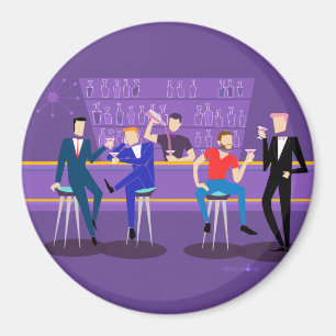 Retro Gay Pub Magnet