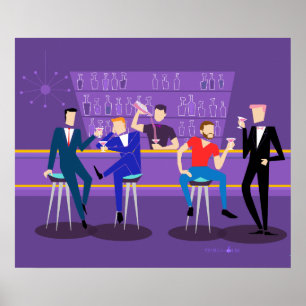 Retro Gay Pub Poster