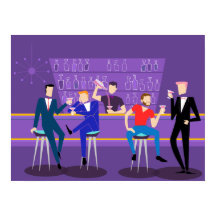 Retro Gay Pub Poster