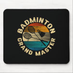 Retro Gekreuzte Badminton Schläger Badminton Grand Musmatta<br><div class="desc">Retro Gekreuzte Badminton Schläger Badminton Grand Master</div>