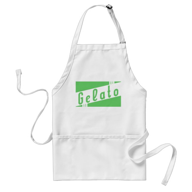 retro gelato förkläde (Framsidan)