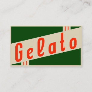 retro gelato visitkort