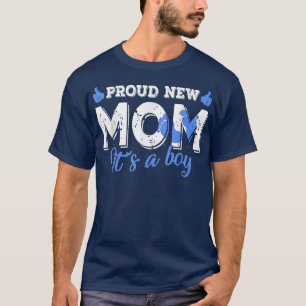 Retro Gender Reveal är en pojke. T Shirt
