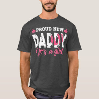Retro Gender Reveal stolt New Pappa... Det är en f T Shirt