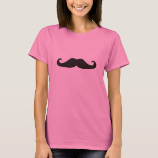 Retro gentelman mustacher t-shirt