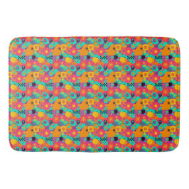 Retro Geometric Bath Mat - Bold & Chic Décor Badrumsmatta