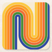 Retro Geometric Dubbla Arch Design