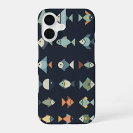 Retro Geometric Fish