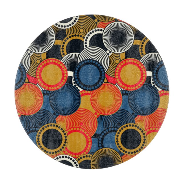 Retro Geometric: Golden Circles Harmony (Framsidan)