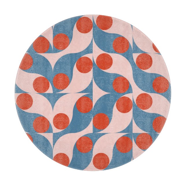 Retro Geometric: Modern Vintage Mosaic. (Framsidan)