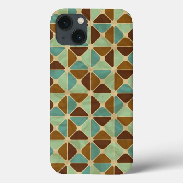 Retro geometric mönster (Baksida)