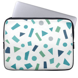 Retro Geometric Mönster - 80:s Memphis Stil Design Laptop Fodral