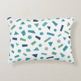 Retro Geometric Mönster - 80:s Memphis Stil Design Prydnadskudde