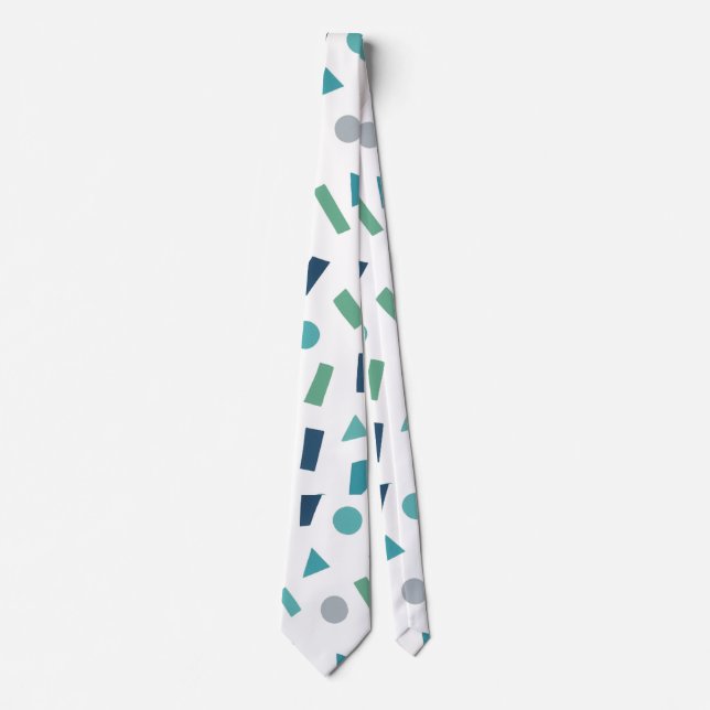 Retro Geometric Mönster - 80:s Memphis Stil Design Slips (Framsida)