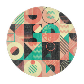 Retro Geometric Mönster Design