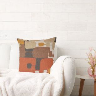 Retro Geometric på 70-talet Kudde