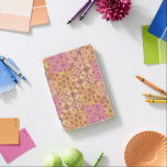 Retro Geometric Patchwork  iPad Mini Skydd<br><div class="desc">This vibrant retro geometric patchwork features a lively mix of circular, floral, and spiral motifs in a warm and playful palette. The design combines mustard yellow, terracotta orange, soft mauve, dusty pink, and creamy beige—evoking the charm of 70s aesthetics with a modern twist. Perfect for lovers of vintage color schemes...</div>