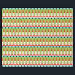 Retro Geometric Santa Wrapping Papper Presentpapper<br><div class="desc">Hur du än ser på det så är Retro Geometric Santa Wrapping Papper rent stollig! Det är rader av Santas. Nej, det är rader om Julgranar. Nej, det är rader av Santas formade som Julgranar och rader av fjällande grönt Julgranar med vitt polka dots. Det är kitschy. Den är färglös....</div>