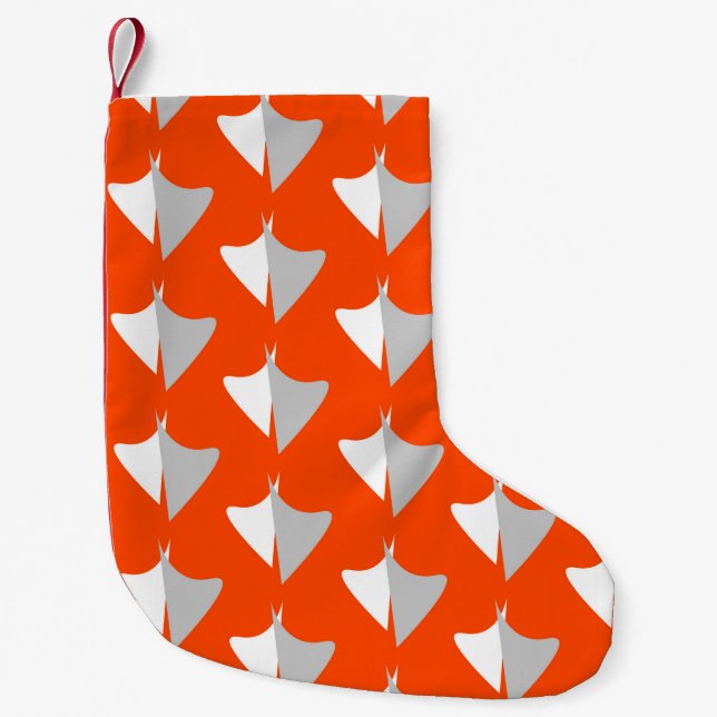 Retro geometric shapes with seamless patternabstra liten julstrumpa (Framsidan)