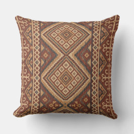  Retro geometric  unique  oriental pattern elegant Kudde
