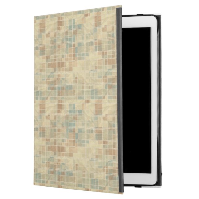 Retro geometriskt mönster 2 2 iPad pro 12.9" skal (Framsida)