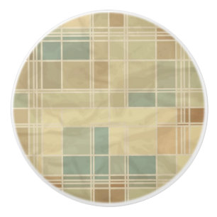 Retro geometriskt mönster 6 knopp