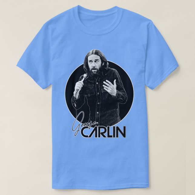 Retro George lin Mörk Tribute T Shirt (Design framsida)