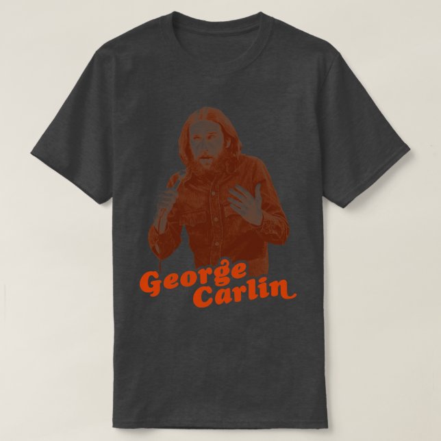 Retro George lin Sepia Tribute T Shirt (Design framsida)