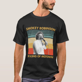 Retro ger Smokey Robinson Kung i Motown T Shirt