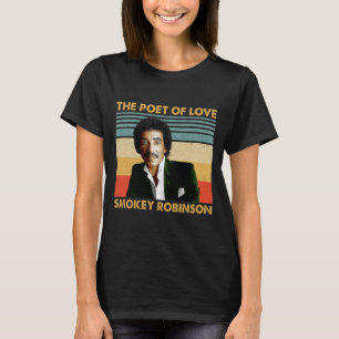 Retro ger Smokey Robinson - Poeten Kärlek T Shirt