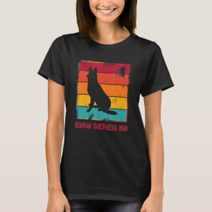 Retro German Shepherd Mamma Owner Mor Pet Mamma Do T Shirt